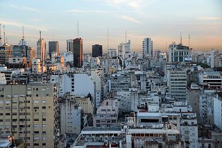 19 View To South Before Sunset From Rooftop At Alvear Art Hotel Buenos Aires